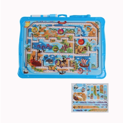 Montessori Magnetic Puzzle Đồ chơi học tập Mê cung bằng bút Ocean Beach Eco EVA Plastic