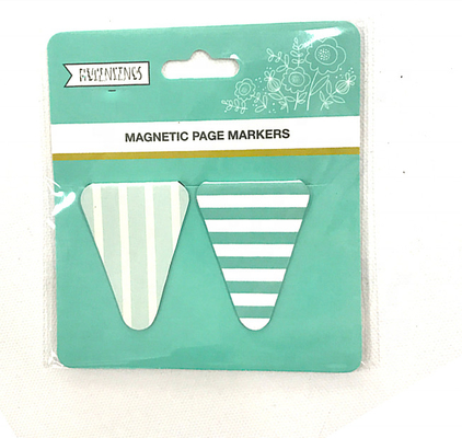 Mini Marks Triangle Magnetic Bookmark Page Marker để đọc sách