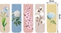10 cái Matte Floral Magnetic Bookmark Clips for Student Books Reading