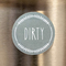 Từ tính Tròn Dirty Clean Dishes Đĩa bẩn Kí hiệu máy rửa bát sạch bẩn nhãn dán