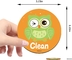 OEM Animal Owl từ tính Clean Dirty Flip Sign Máy rửa bát Sticker Clean Dirty